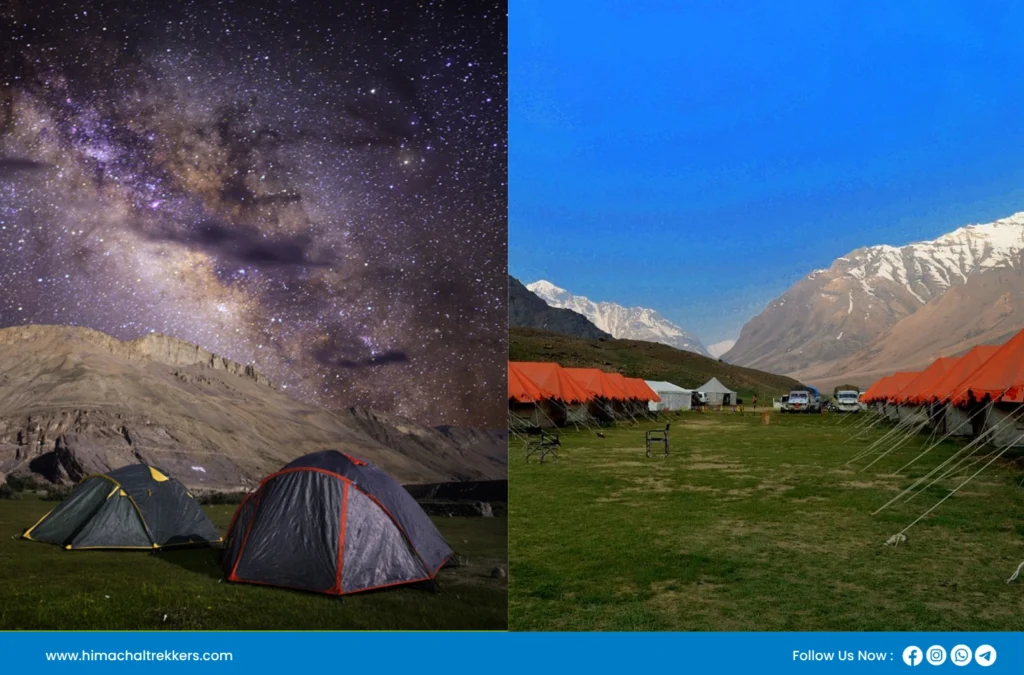 Camping in Spiti Valley