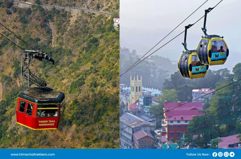 Ropeways in Shimla & Timber Trail, Kasauli
