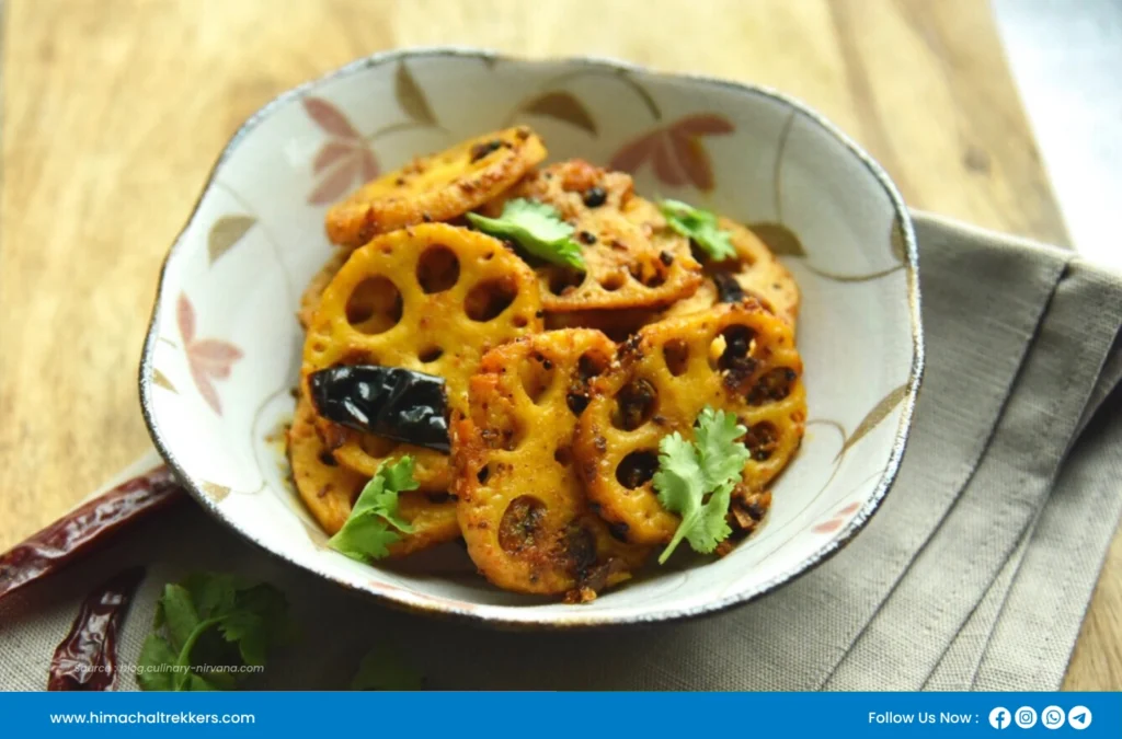 bhey spicy lotus stems